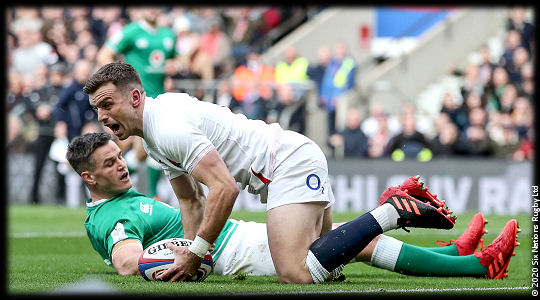 England vs Ireland Johnny Sexton George Ford 6Ns 2020